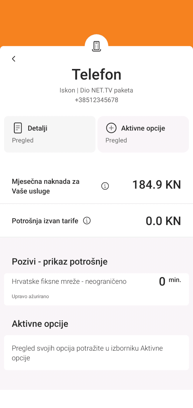 Moj Iskon App Screenshot 3
